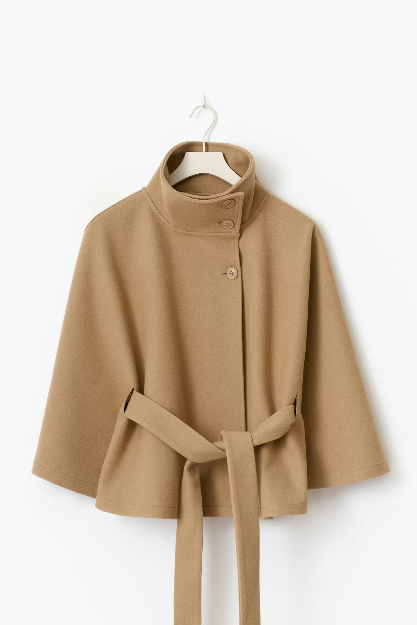 Belted Cocoon Jacket